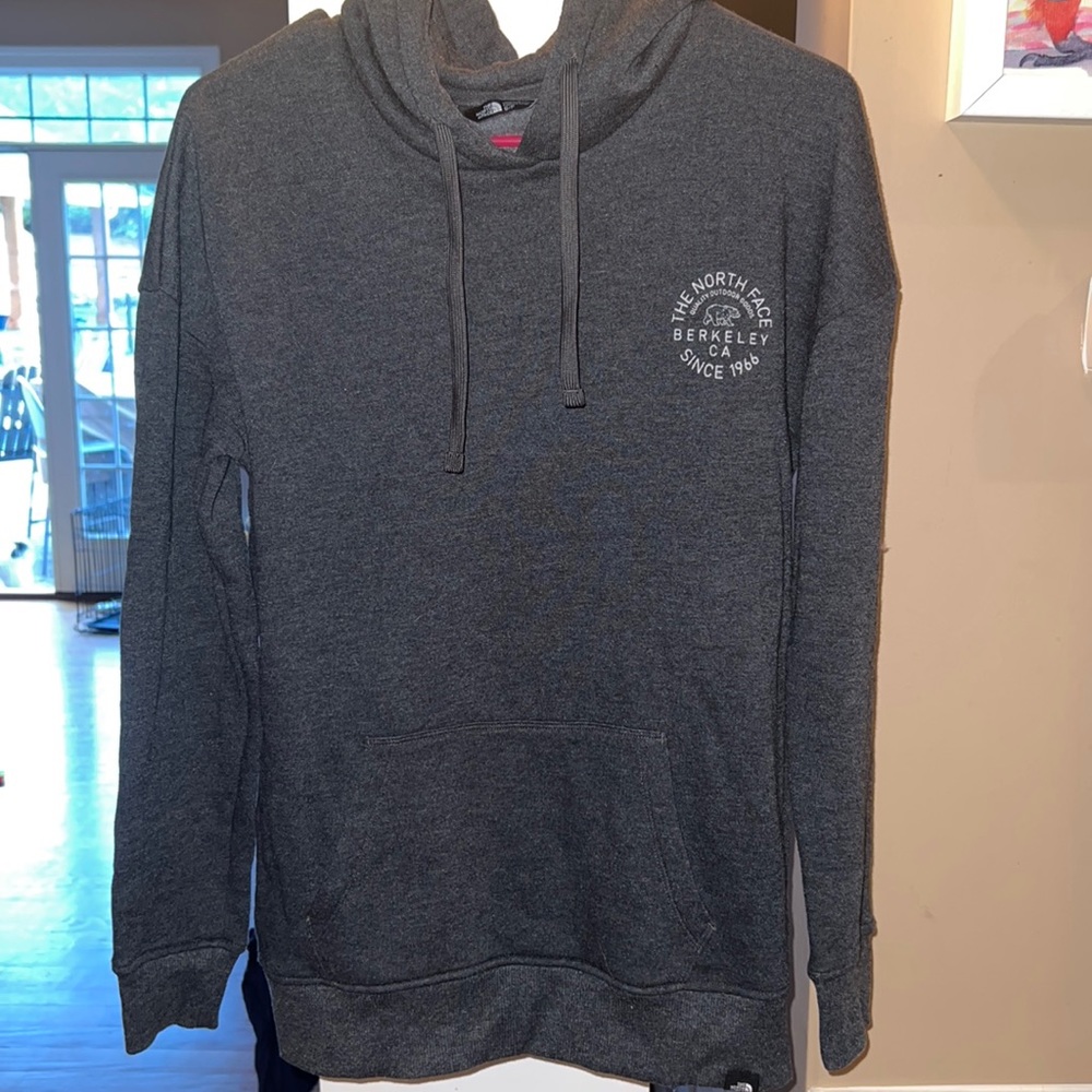 The North Face Heather Grey hoodie